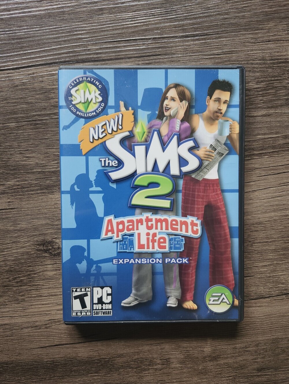 The Sims 2 Apartment Life Expansion Pack PC Game Dvd Rom